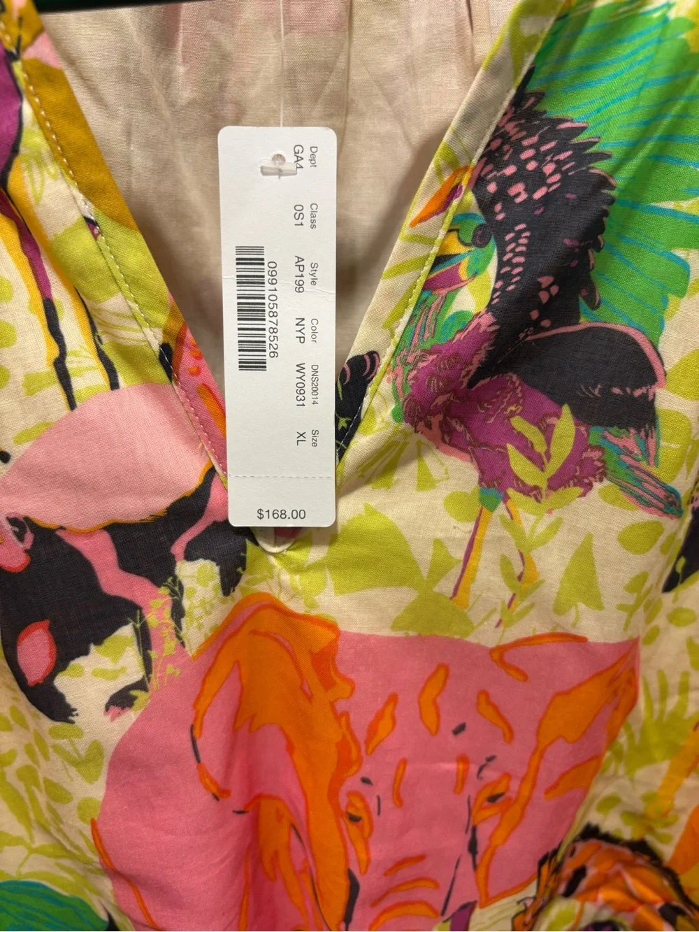 J. Crew colorful printed